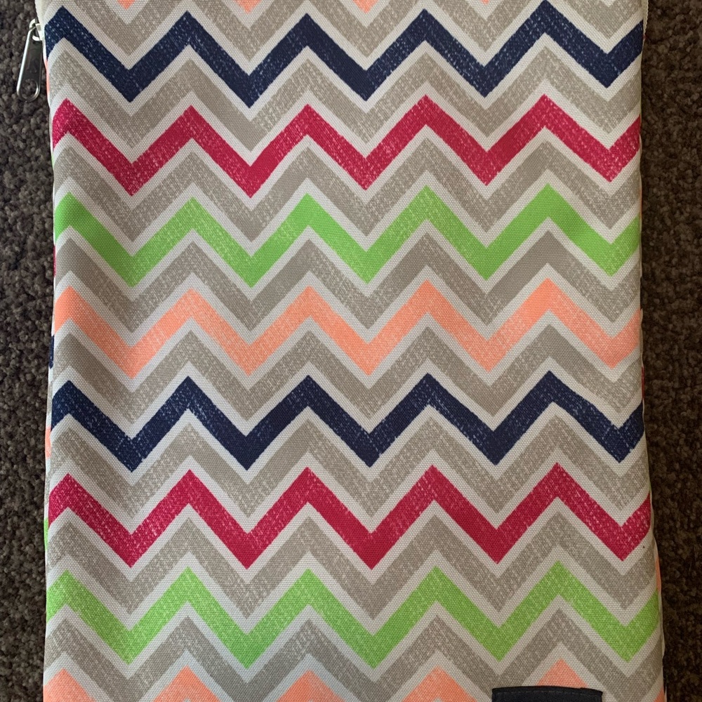 Jan sport Chevron Patterned Pouch